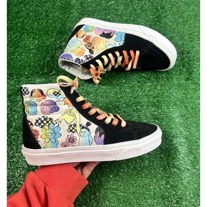 Vans SZ 7 Women's Sk8-Hi Cultivate Care in This Together High-Top Sneakers Shoes
